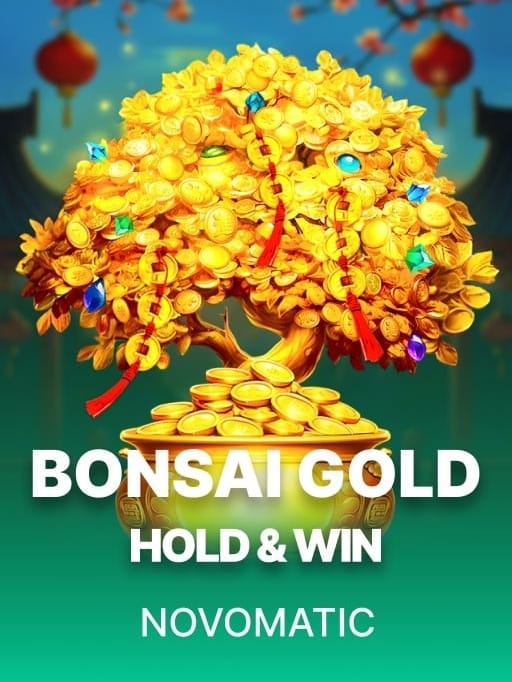 Bonsai Gold Hold and Win game art